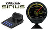 GReddy Sirius Vision Display (Turbo / Press / Temp / Voltage) 68mm Clear Thin-Film EL Display Gauge