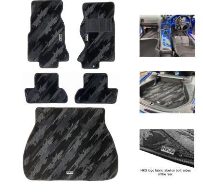 HKS FLOOR MATS FD3S FULL SET OCT RHD 93-02