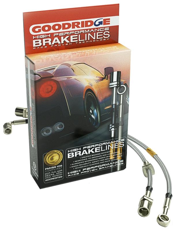 Goodridge 93-95 Mazda RX-7 Stainless Steel Brake Line Kit Front and Rear