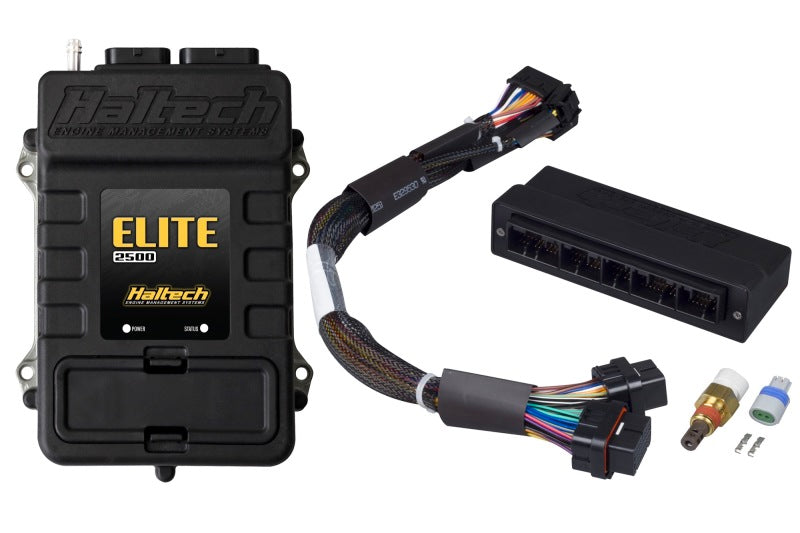 Haltech 92-95 Mazda RX7 FD3S Elite 2500 (S6 2 Row ECU Plug)  Plug-n-Play Adaptor Harness ECU Kit