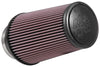 K&N Universal Rubber Filter 4inch FLG / 6inch OD-B / 4-5/8inch OD-T / 9inch H